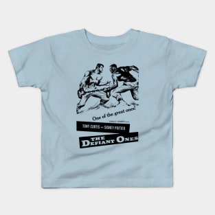 The Defiant Ones Movie Poster Kids T-Shirt